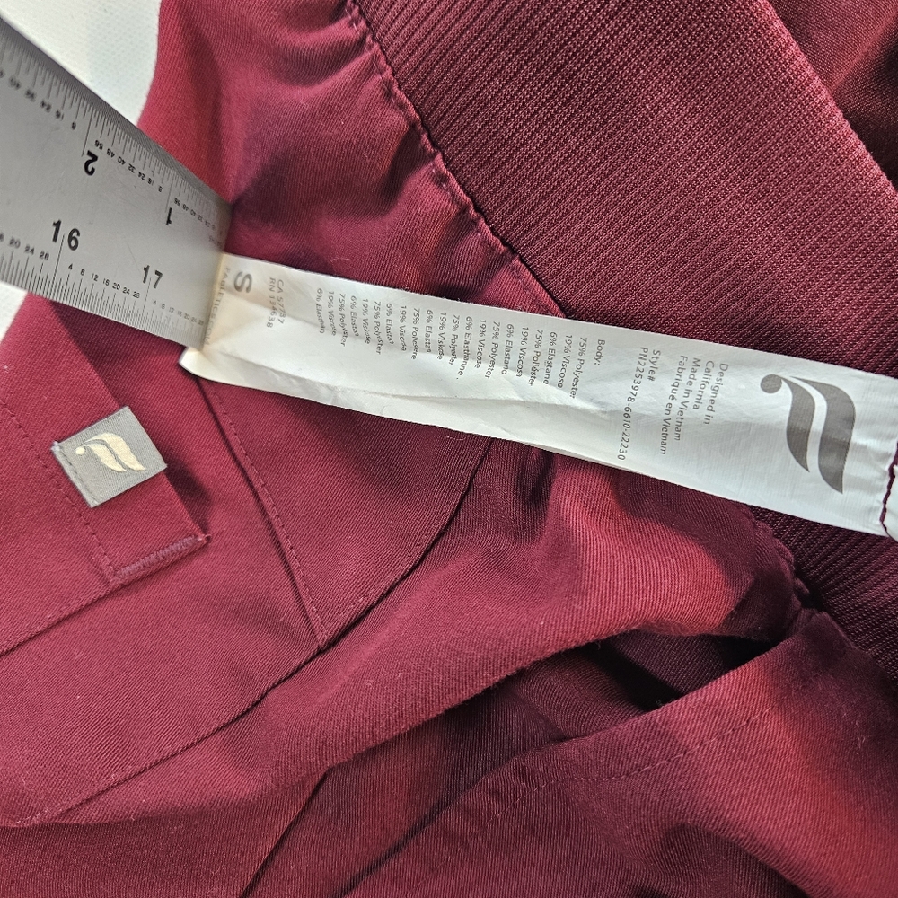 Fabletics Feel Good Performance Red Scrub Pants W… - image 7